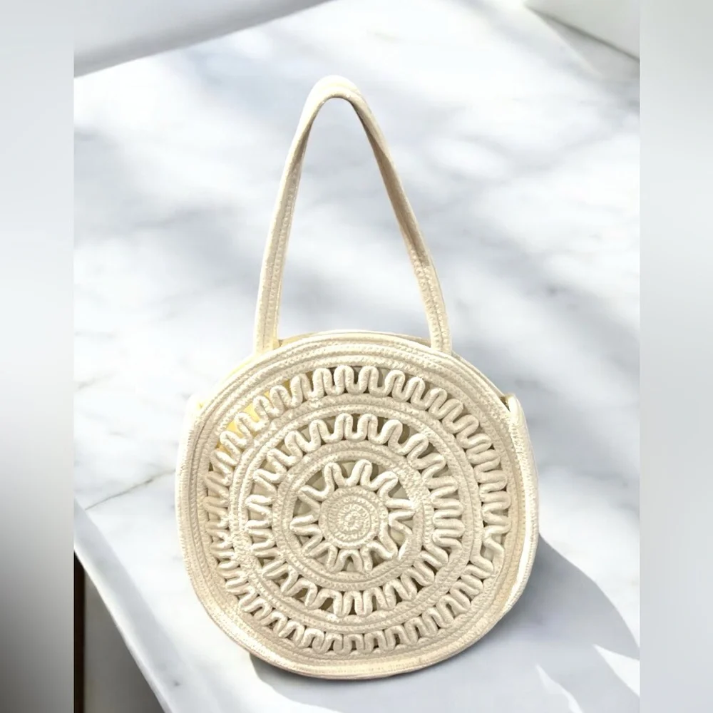 Sun N Sand Natural Tote Woven Bag.